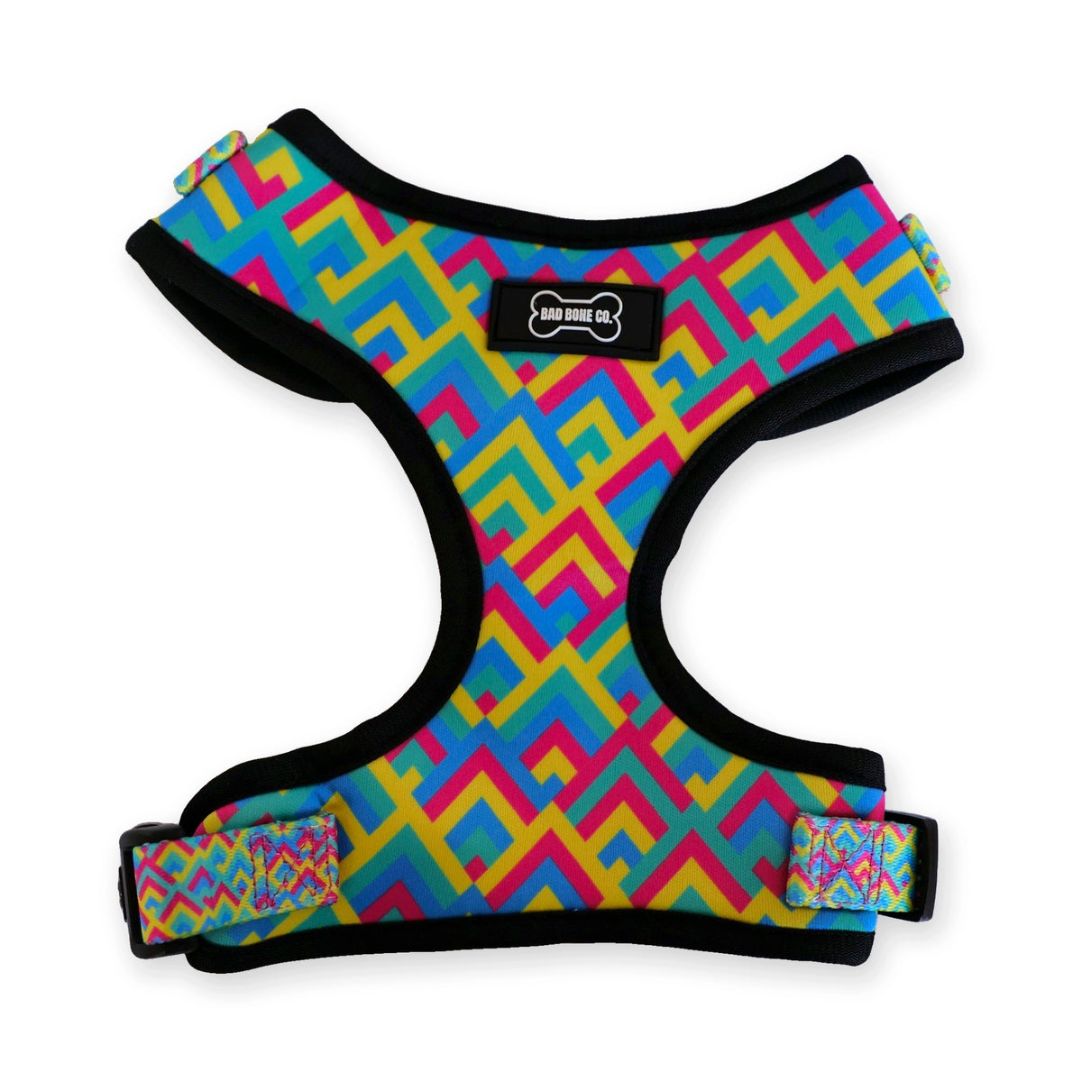 Pechera Summer Fun geométrica multicolor - frente