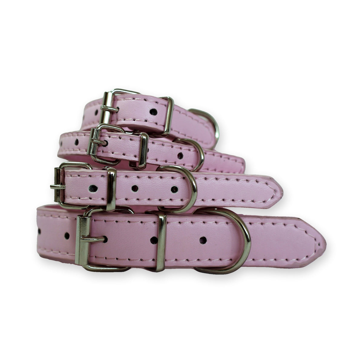 Collar Vegan Leather rosa